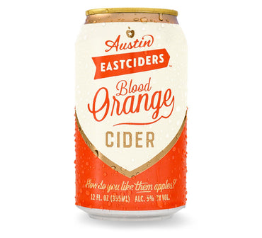 Austin Eastciders - Blood Orange Cider NV (6 pack 12oz cans)