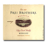 Frei Brothers - Merlot Dry Creek Valley Reserve NV (750ml)