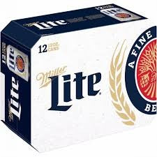 Miller Brewing Co - Lite Can 12pk (12 pack 12oz cans)