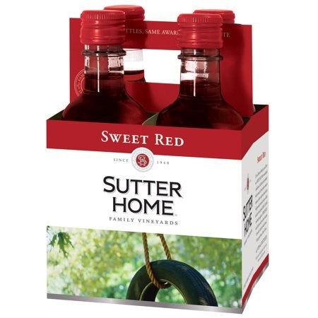 Sutter Home - Sweet Red 4pk NV (187ml 4 pack)