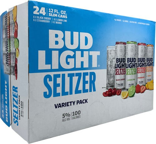Anheuser-busch - Bud Light Seltzer Variety Pack Can 24pk (24 pack 12oz cans)