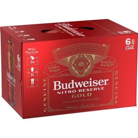 Anheuser-busch - Bud Nitro Reserve Can 6pk (6 pack 12oz cans)