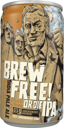 21st Amendment - Brew Free Or Die Ipa (6 pack 12oz cans)