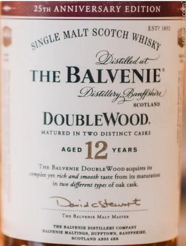 Balvenie - 12yrs Doublewood Single Malt Scotch Whisky (200ml)