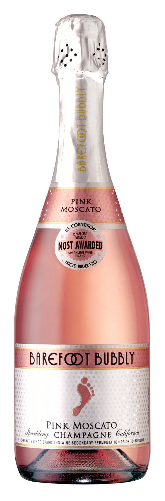 Barefoot - Bubbly Pink Moscato NV (187ml 4 pack)