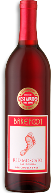 Barefoot - Red Moscato NV (750ml)