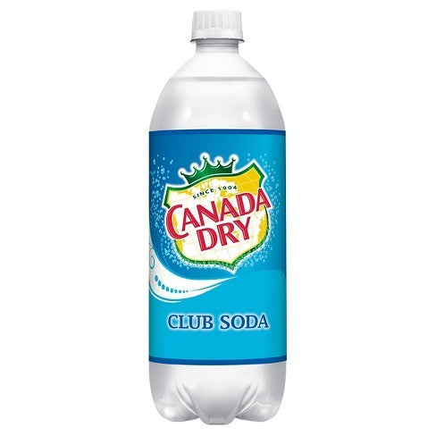 Canada Dry - Club Soda NV (1 Liter)