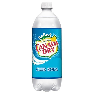 Canada Dry - Club Soda NV (1 Liter)