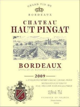 Chateau - Haut Pingat Bordeaux NV (750ml)