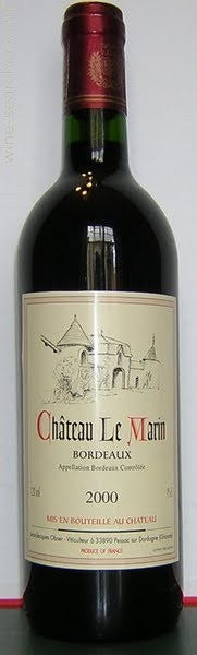 Chateau - Le Marin Bordeaux 2011 (750ml)