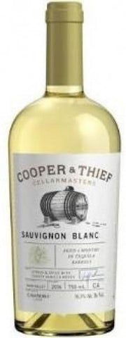 Cooper And Thief - Tequila Barrel Aged Sauvignon Blanc NV (750ml)