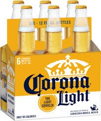 Corona - Light (6 pack 12oz bottles)