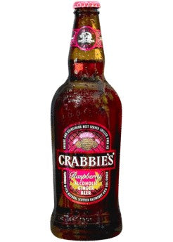 Crabbies - Scottish Raspberry Ginger Beer Nr 4pk (4 pack 11.2oz bottles)