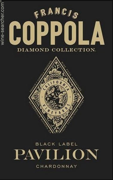 Francis Coppola - Pavilion Diamond Collection Chardonnay Black Label NV (750ml)