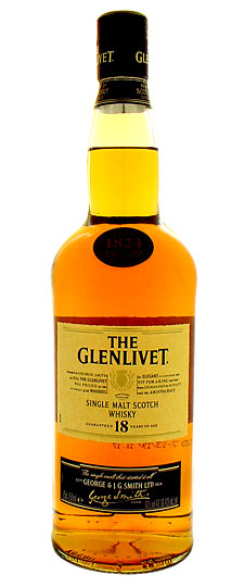 Glenlivet - 18 Year Single Malt Scotch Speyside (750ml)