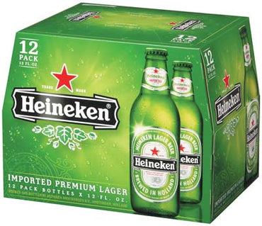 Heineken Brewery - Premium Lager (12 pack 12oz bottles)