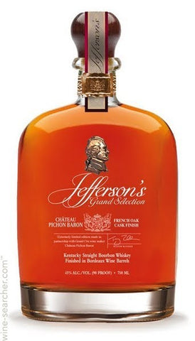 Jefferson"s - Pichon Baron Bourbon Whiskey (750ml)
