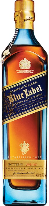 Johnnie Walker - Blue Label Blended Scotch Whisky 25 Year (1.75L)