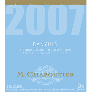 M. Chapoutier - Banyuls NV (500ml)