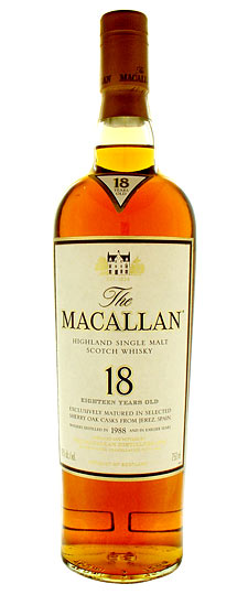 Macallan - 18 Year Old Highland Single Malt Scotch (750ml)