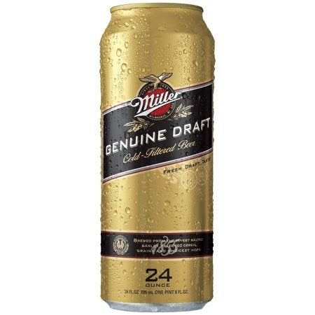 Miller Brewing Co - Miller Genuine Draft (24oz can)