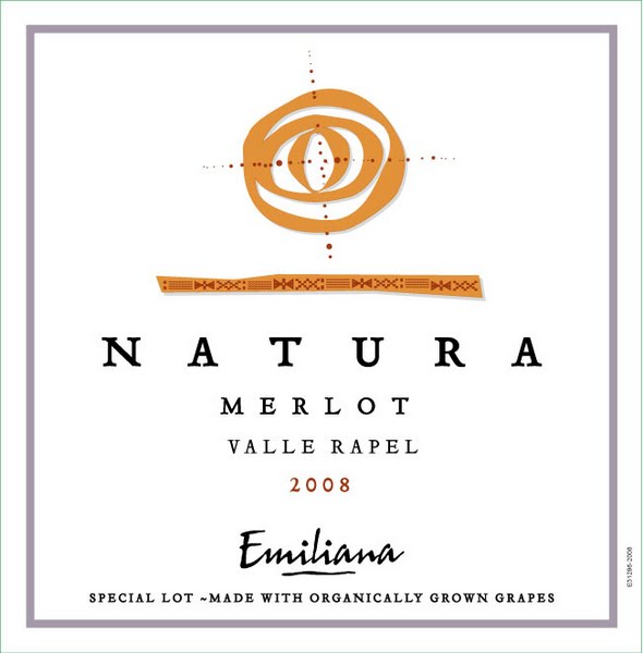Natura By Emiliana - Merlot Rapel Valley NV (750ml)