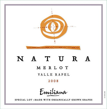 Natura By Emiliana - Merlot Rapel Valley NV (750ml)
