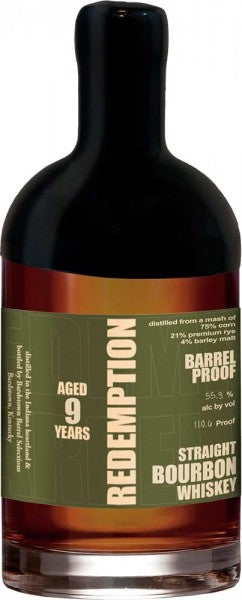 Redemption - 9yrs Barrel Proof Bourbon (750ml)