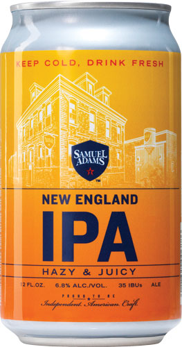 Samuel Adams - New England Ipa (4 pack 16oz cans)