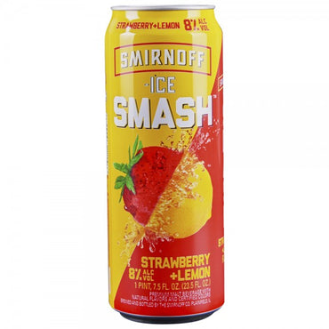 Smirnoff Ice - Smash Strawberry Lemon (24oz can)