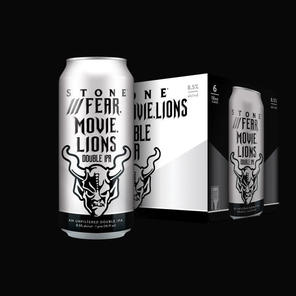 Stone - Fear Movie Lions Double Ipa Can 6pk (6 pack 16oz cans)