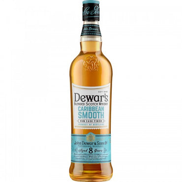 Dewars - Caribbean Smooth Rum Cask Finish Scotch Whisky (750ml)