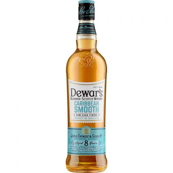 Dewars - Caribbean Smooth Rum Cask Finish Scotch Whisky (750ml)