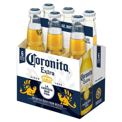 Corona - Extra (6 pack 7oz bottles)