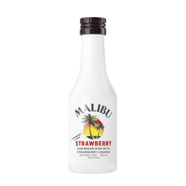 Malibu - Strawberry Rum (50ml)