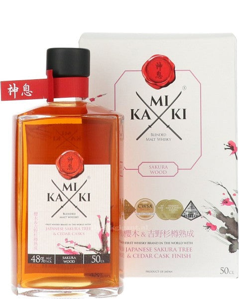 Kamiki - Sakura Wood Japanese Whisky (750ml)