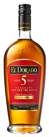 El Dorado - 5yrs Rum (750ml)