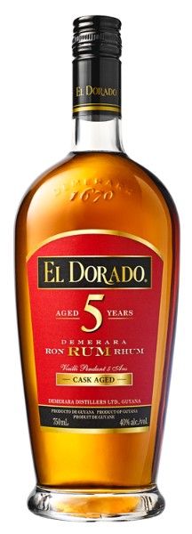 El Dorado - 5yrs Rum (750ml)