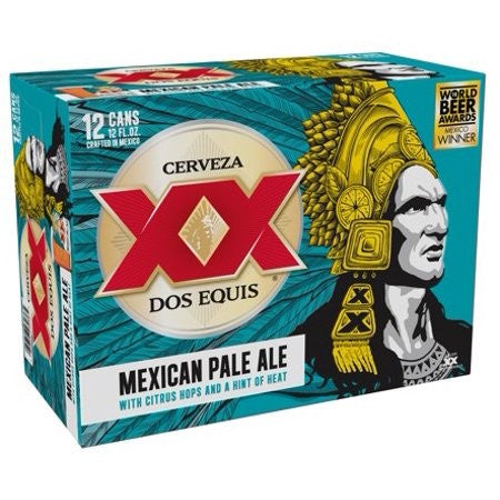 Dos Equis - Mexican Pale Ale Can 12pk (12 pack 12oz cans)