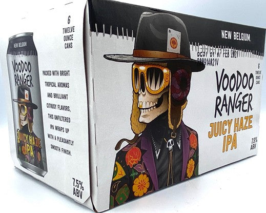 New Belgium - Voodoo Ranger Juicy Haze Ipa Can 6pk (6 pack 12oz cans)