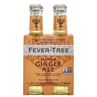 Fever Tree - Ginger Ale Nr 4pk NV (4 pack bottles)