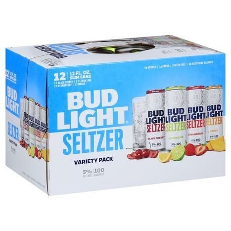 Anheuser-busch - Bud Light Seltzer Variety Pack Can 12pk (12 pack 12oz cans)