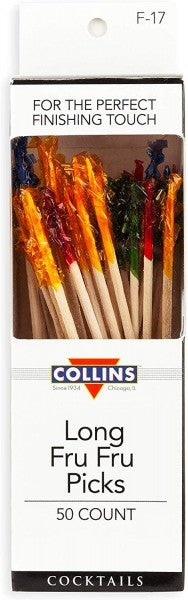 Collins - Long Fru Fru Picks 50ct