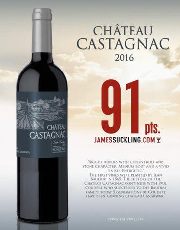 Chateau Castagnac - Cuvee Tradition Bordeaux 2016 (750ml)