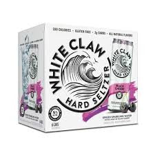 White Claw - Black Cherry Hard Seltzer Can 6pk (6 pack 12oz cans)